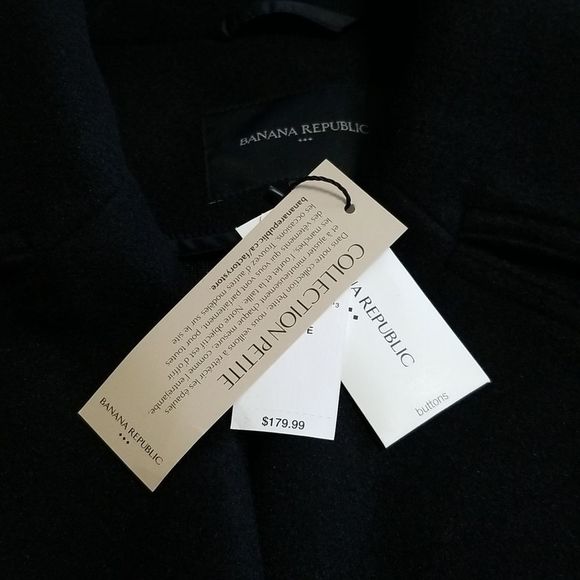 Banana Republic Belted Collar Jacket-Coat - Picture 15 of 16